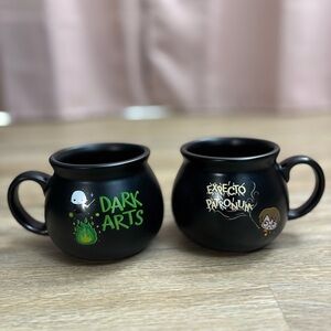 Harry Potter Dark Arts Expecto Patronum Cauldron Mugs Set of 2